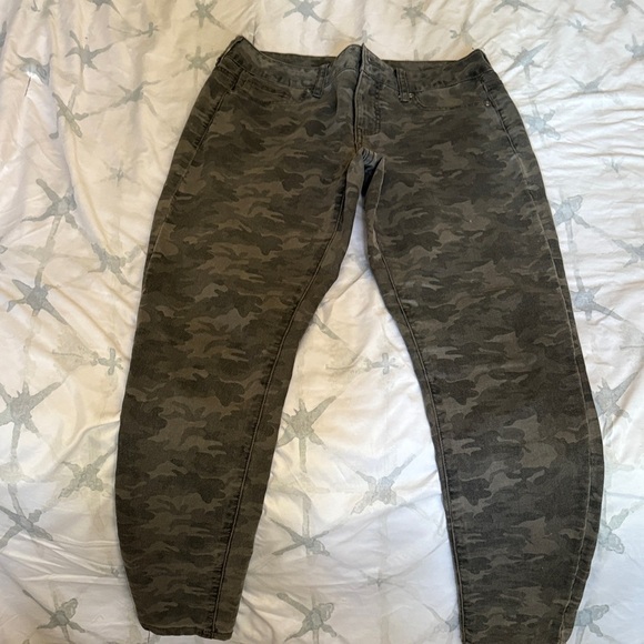 Maurices Pants - Cheetah print Gray Denim Pant
